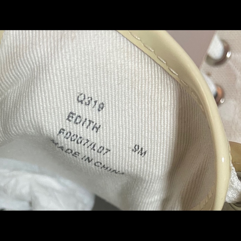 NWOT Coach Cream colored Sneakers - Picture 7 of 7
